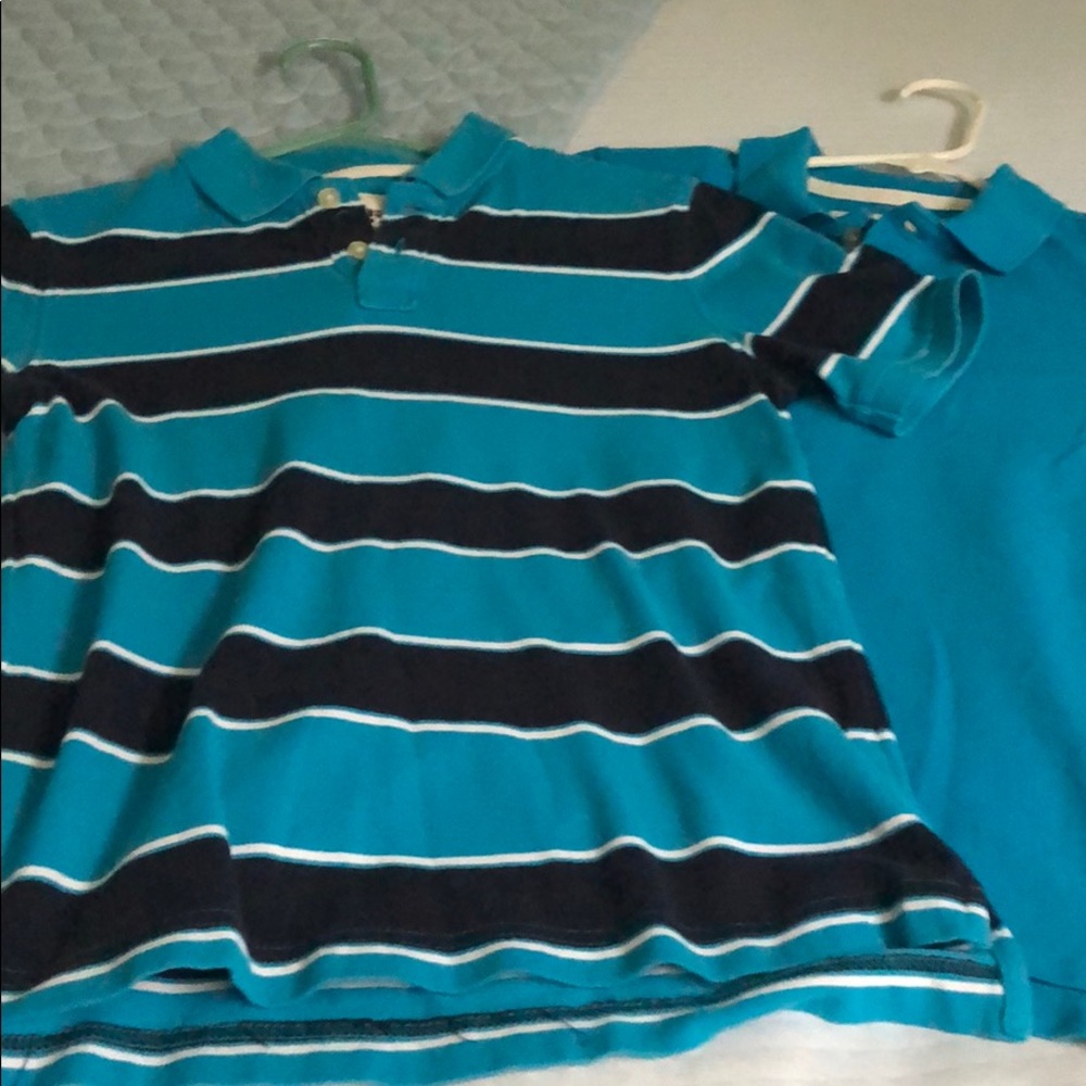 2 boys polo short sleeved